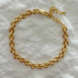 FRIIHOF+SIIG - GULDBELAGT ARMBND