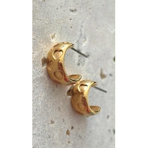 FRIIHOF+SIIG - HEARTS - GULDBELAGTE RERINGE 