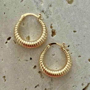 FRIIHOF+SIIG - CLARA - GULDBELAGTE RERINGE 