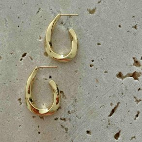 FRIIHOF+SIIG - JASMIN - GULDBELAGTE RERINGE 