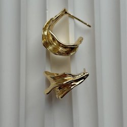 FRIIHOF+SIIG - AIDA - GULDBELAGTE RERINGE 