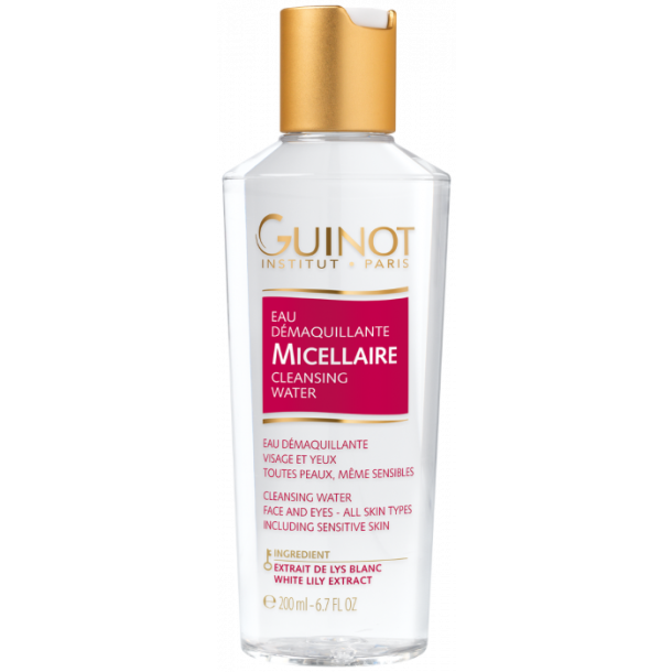 GUINOT - EAU DRMAQUILLANTE MICELLAIRE - 3 I 1 RENS - 200 ML.