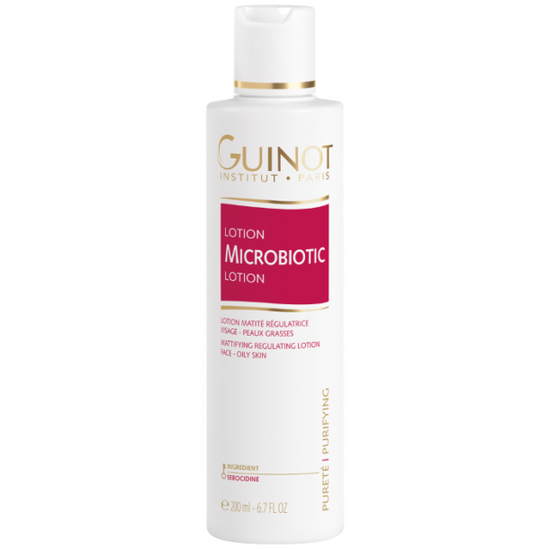 GUINOT - LOTION MICROBIOTIC - ANTI SHINE - FEDTET/UREN HUD - MATTERENDE - 200 ML