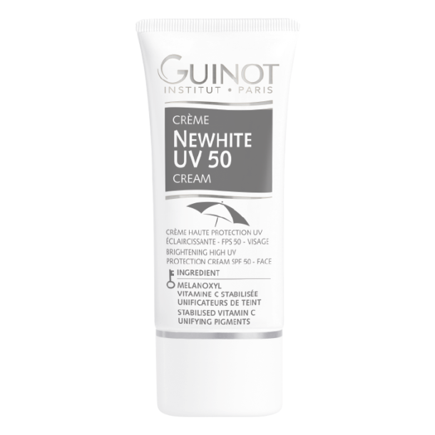 GUINOT - NEWHITE CREME - BRIGHTNING - SPF50 - PIGMENTFORANDRINGER - 30 ML.