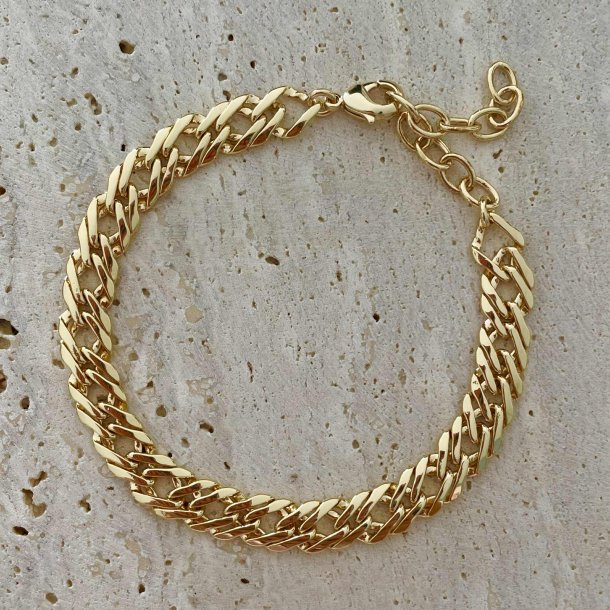 FRIIHOF+SIIG - GULDBELAGT ARMBND