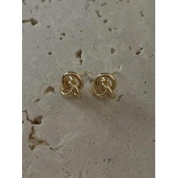 FRIIHOF+SIIG - KNOT - GULDBELAGTE �RESTIKKER