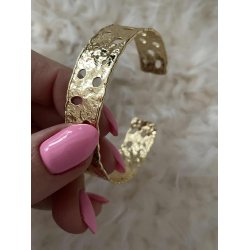 FRIIHOF+SIIG - SAGA - GULDBELAGT ARMRING