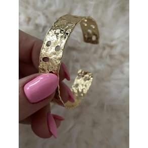 FRIIHOF+SIIG - SAGA - GULDBELAGT ARMRING