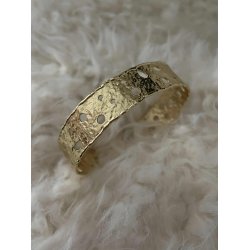 FRIIHOF+SIIG - SAGA - GULDBELAGT ARMRING