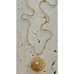 FRIIHOF+SIIG - LEA - GULDBELAGT HALSKDE 