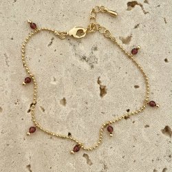 FRIIHOF+SIIG - GULDBELAGT ARMBND