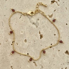 FRIIHOF+SIIG - GULDBELAGT ARMBND