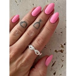FRIIHOF+SIIG - BALI - RHODIUM (S�LVLOOK) JUSTERBAR FINGERRING