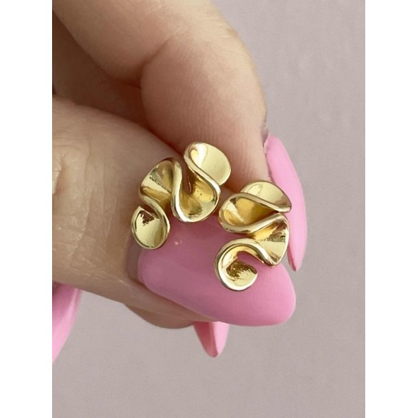 FRIIHOF+SIIG - MEGAN (LILLE) - GULDBELAGTE �RESTIKKER