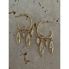 FRIIHOF+SIIG - MICHELLE (STOR) - GULDBELAGTE �RERINGE