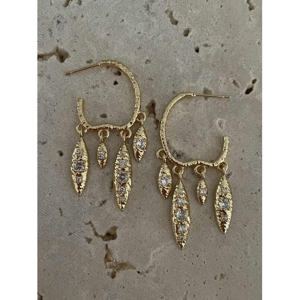 FRIIHOF+SIIG - MICHELLE (STOR) - GULDBELAGTE �RERINGE