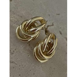 FRIIHOF+SIIG - KNOT - GULDBELAGTE �RESTIKKER