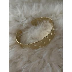 FRIIHOF+SIIG - SAGA - GULDBELAGT ARMRING