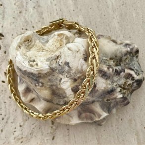 FRIIHOF+SIIG - GULDBELAGT ARMBND