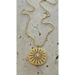 FRIIHOF+SIIG - LEA - GULDBELAGT HALSKDE 