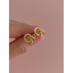 FRIIHOF+SIIG - KNOT - GULDBELAGTE �RESTIKKER