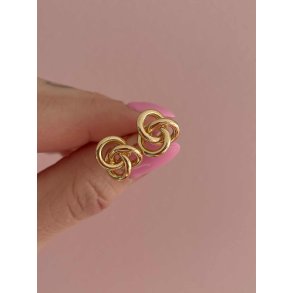 FRIIHOF+SIIG - KNOT - GULDBELAGTE �RESTIKKER