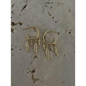 FRIIHOF+SIIG - MICHELLE (LILLE) - GULDBELAGTE �RERINGE