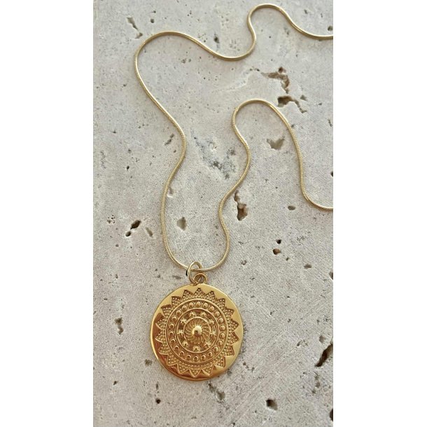 FRIIHOF+SIIG - GULDBELAGT HALSKDE 