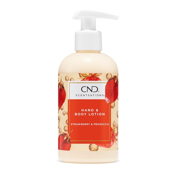 CND - HNDCREME - STRAWBERRY &amp; PROSECCO - SENTSATIONS - 245 ML.