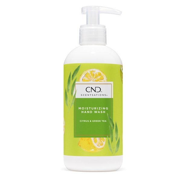 CND - HNDSBE - CITRUS &amp; GREEN TEA - WASH - SCENTSATIONS - 390 ML.