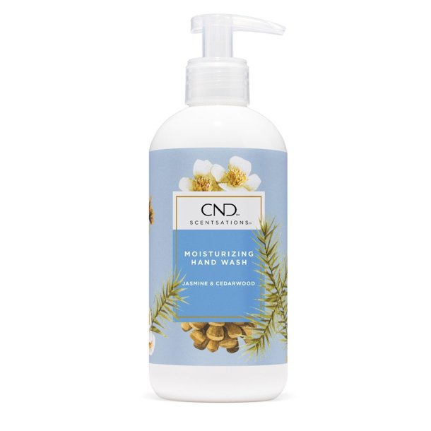 CND - HNDSBE - JASMINE &amp; CEDARWOOD - WASH - SCENTSATIONS - 390 ML.