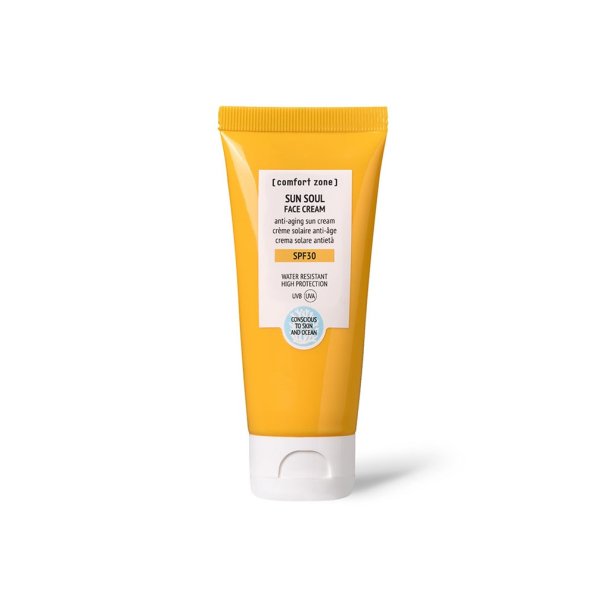 COMFORT ZONE - SUN SOUL - NEW - ANSIGTSCREME - FACE CREAM - SPF30 - 60 ML.