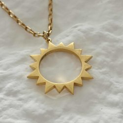 FRIIHOF+SIIG - GULDBELAGT HALSKDE 