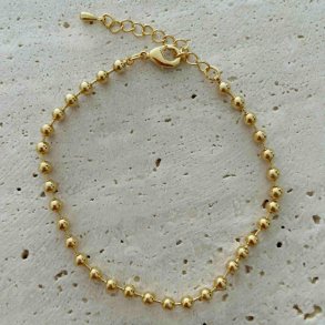 FRIIHOF+SIIG - GULDBELAGT ARMB�ND 