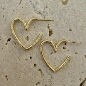 FRIIHOF+SIIG - MACY HEART - GULDBELAGTE RERINGE 