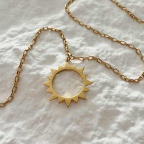 FRIIHOF+SIIG - GULDBELAGT HALSKDE 