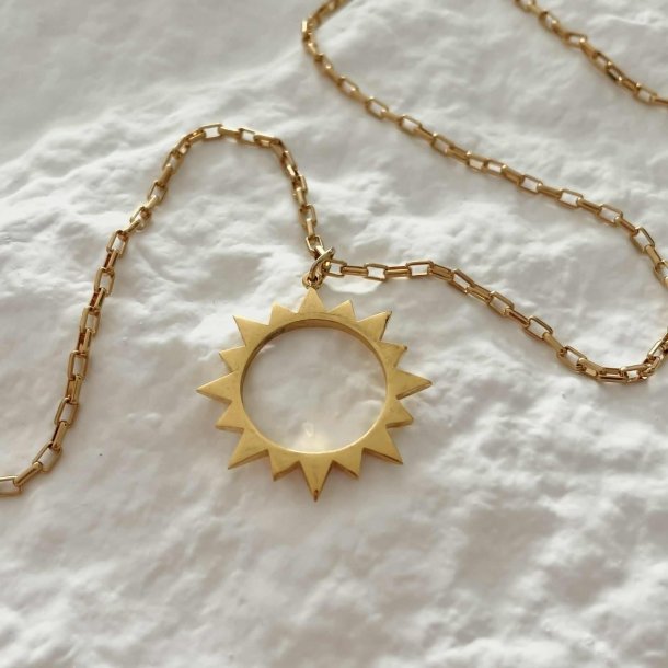 FRIIHOF+SIIG - GULDBELAGT HALSKDE 