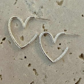 FRIIHOF+SIIG - MACY HEART - RHODIUM (SLVLOOK) RERINGE 