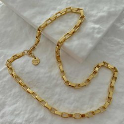 FRIIHOF+SIIG - GULDBELAGT HALSKDE 