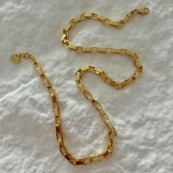 FRIIHOF+SIIG - GULDBELAGT HALSKDE 