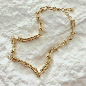 FRIIHOF+SIIG - GULDBELAGT HALSKDE