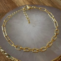 FRIIHOF+SIIG - HANNAH - GULDBELAGT ARMBND 