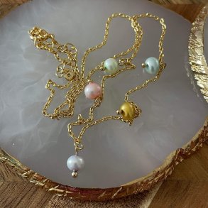 FRIIHOF+SIIG - GULDBELAGT HALSKDE 