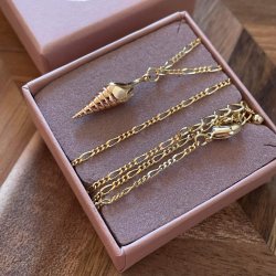 FRIIHOF+SIIG - GULDBELAGT HALSKDE 