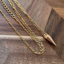 FRIIHOF+SIIG - GULDBELAGT HALSKDE 