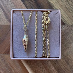 FRIIHOF+SIIG - GULDBELAGT HALSKDE 