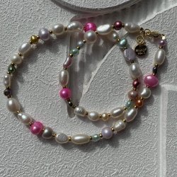 FRIIHOF+SIIG - MULTI PEARL HALSKDE 