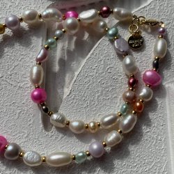 FRIIHOF+SIIG - MULTI PEARL HALSKDE 