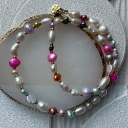 FRIIHOF+SIIG - MULTI PEARL HALSKDE 