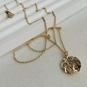 FRIIHOF+SIIG - GULDBELAGT HALSKDE 